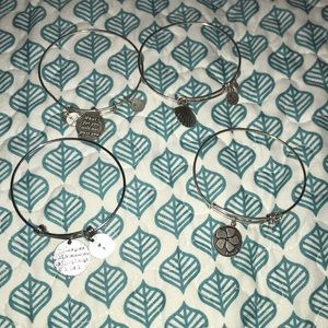 4 pack of bracelets charms